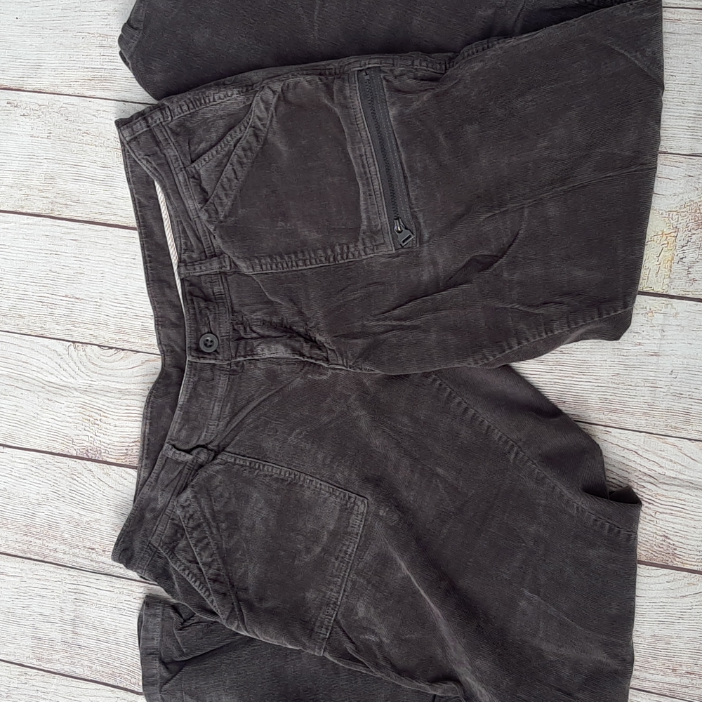 Gray corduroy ladies the north face pants